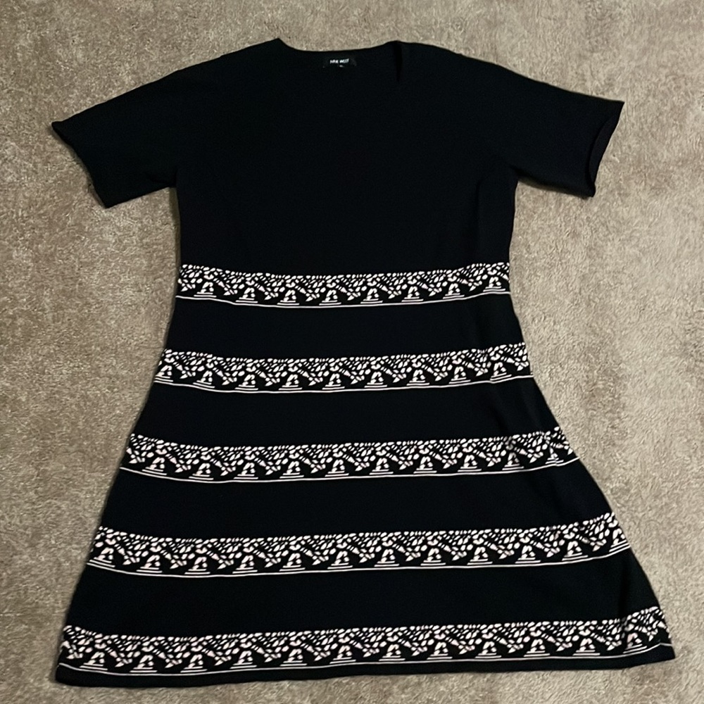 Nine West| Black and Cream Dress